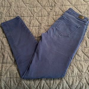 Blue Fabric Pants